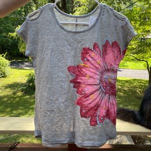Girls Flowers Tee